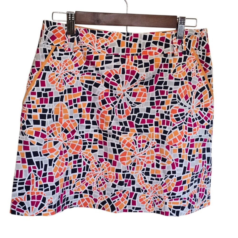 SPORT HALEY Mosaic Golf Tennis Pickle Ball Skort sz4